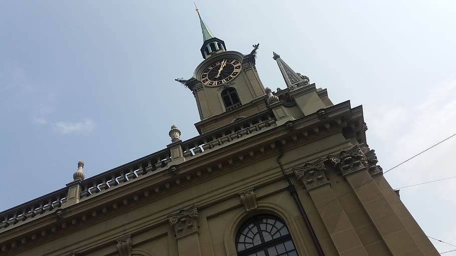 switzerland, bern, low angle view, architecture, building exterior HD wallpaper