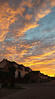 sunset, clouds, amazing, beautiful, phone wallpaper, hd, hq HD wallpaper
