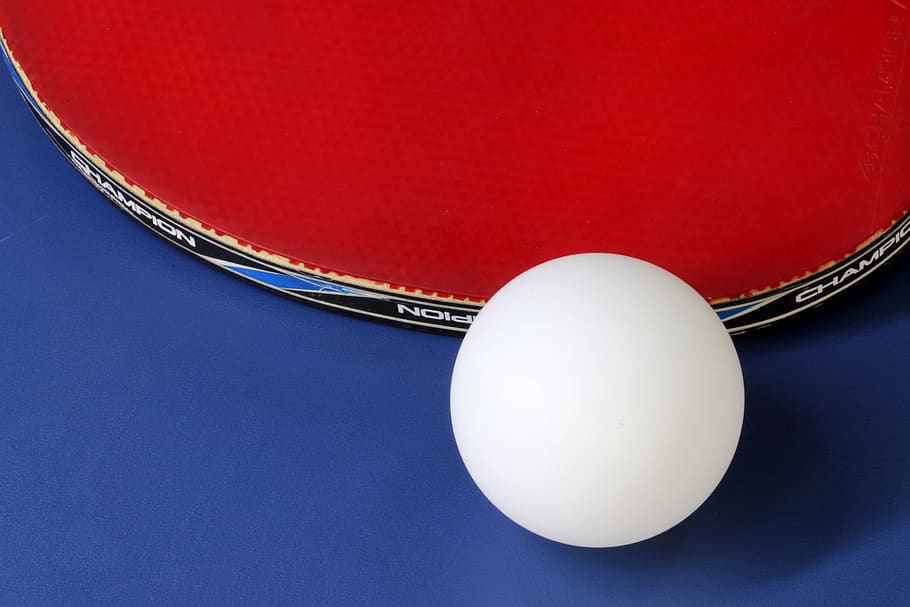 table tennis, ping-pong ball, games, sport, hobby, racket, leisure HD wallp...