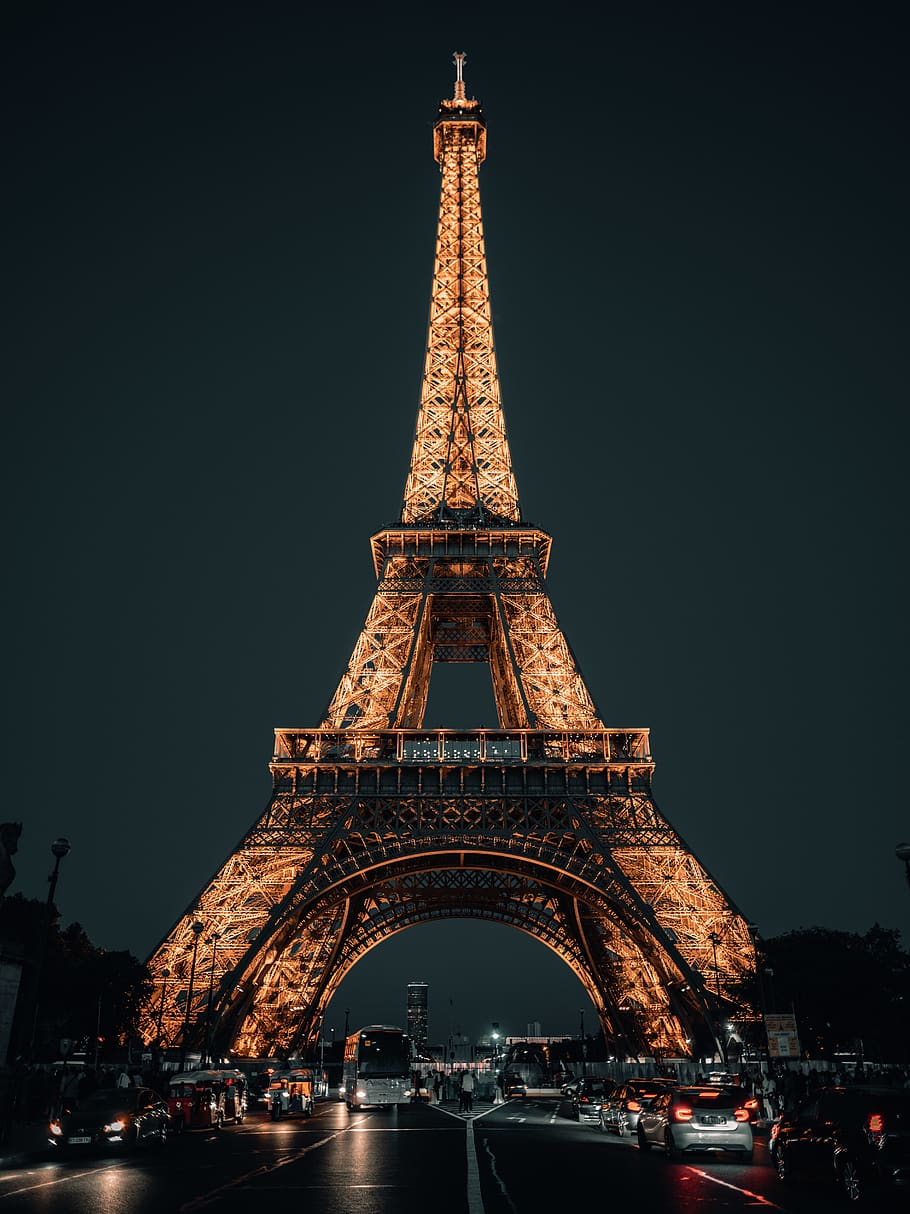 Eiffel Tower, Paris, architecture, travel destinations, built structure HD wallpaper