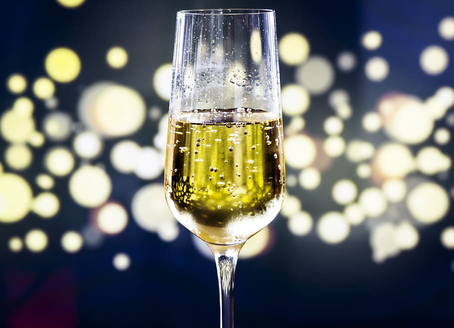 alcohol, anniversary, beverage, bright, bubbles, bubbly, celebrate, HD wallpaper