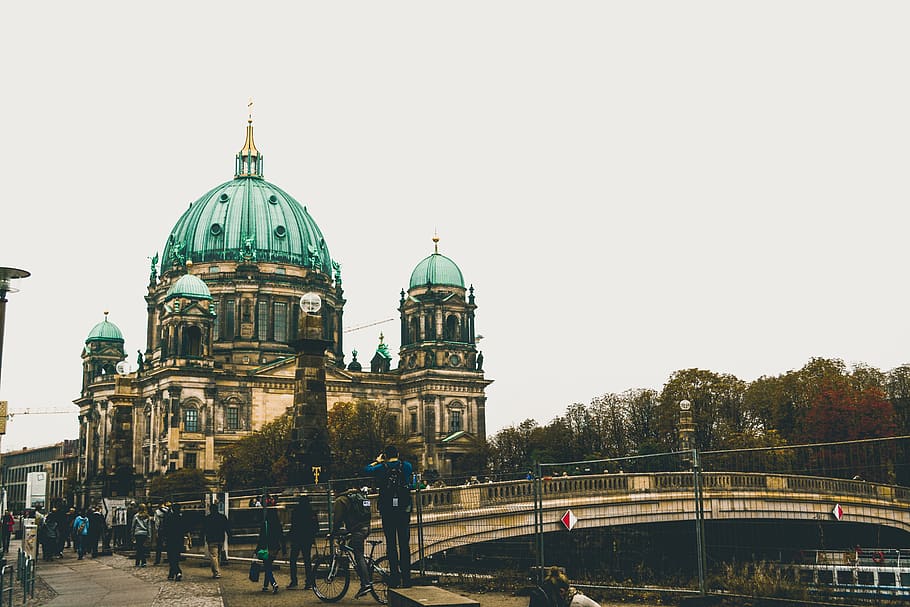 berlin, berlin cathedral, germany, built structure, building exterior HD wallpaper