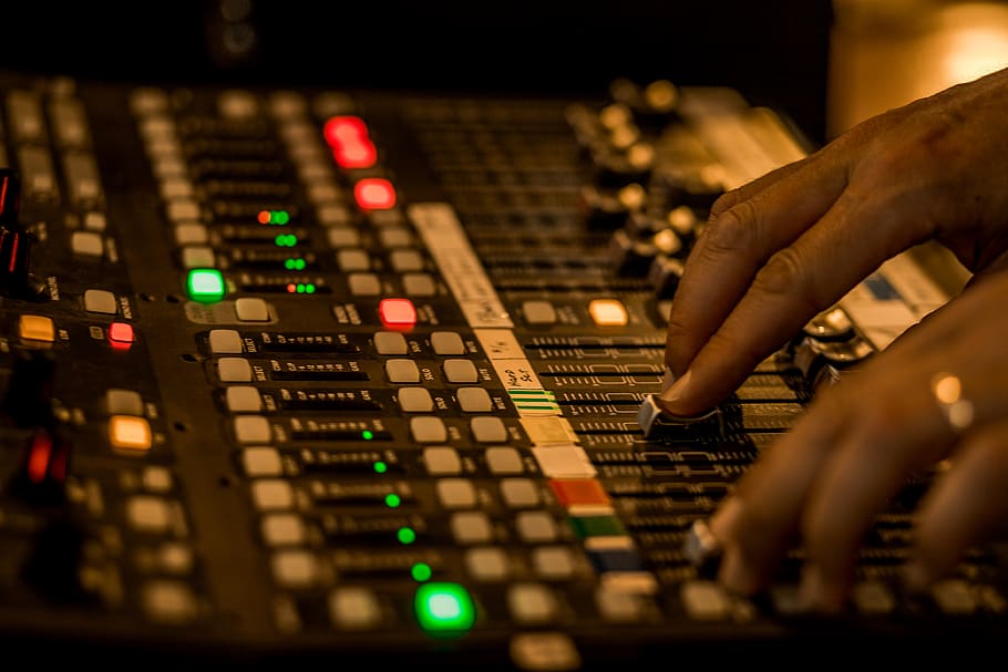 new zealand, upper hutt, st. mary's anglican church, sound desk, HD wallpaper