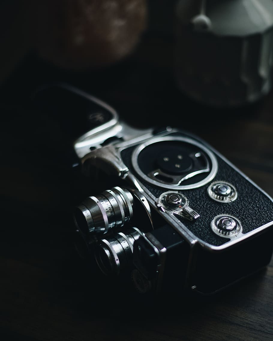 gray and black metal frame, camera, electronics, digital camera, HD wallpaper