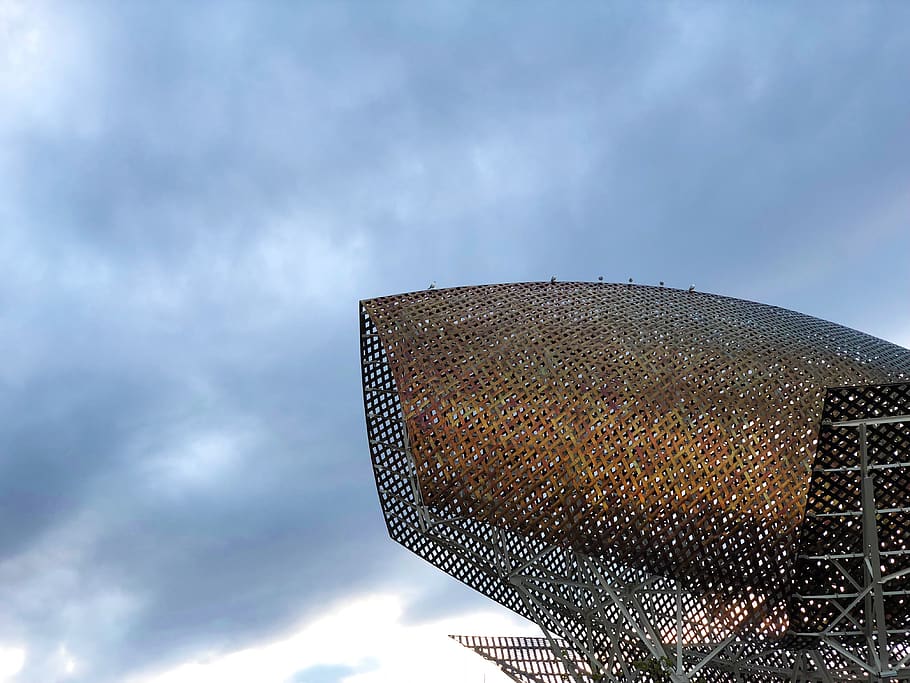 barcelona, spain, building, architecture, sky, cloud - sky HD wallpaper