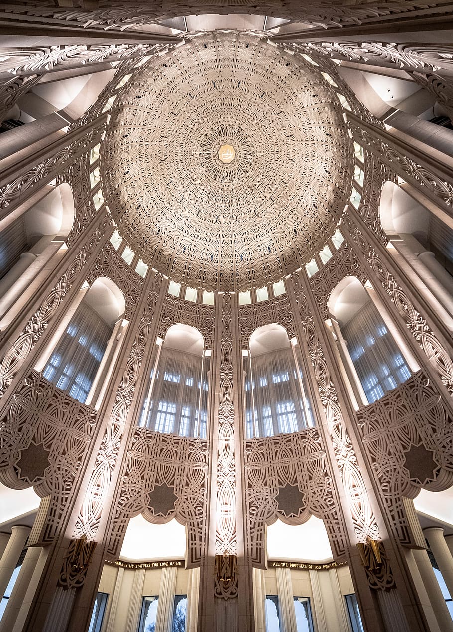 Cathedral Interior, architectural design, architecture, building HD wallpaper