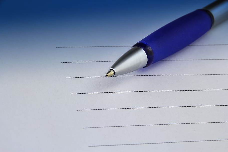 office, write, paper, pen, notes, rows, list, leaf, document HD wallpaper