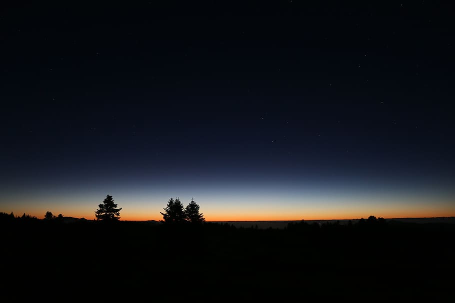 dawn, horizon, sky, solar, nature, in the evening, twilight HD wallpaper