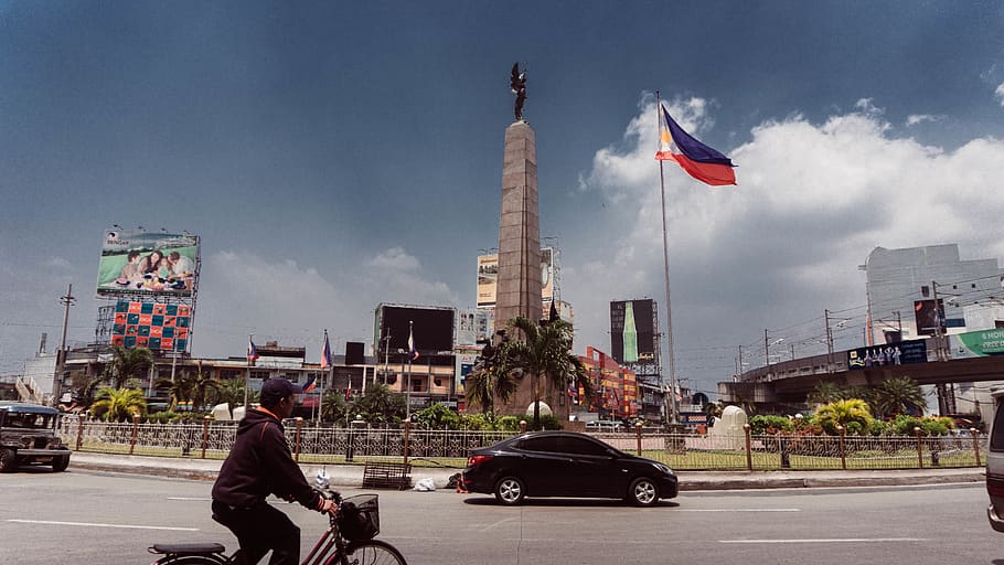 monument, manila, philippines, street, street photography, people, HD wallpaper