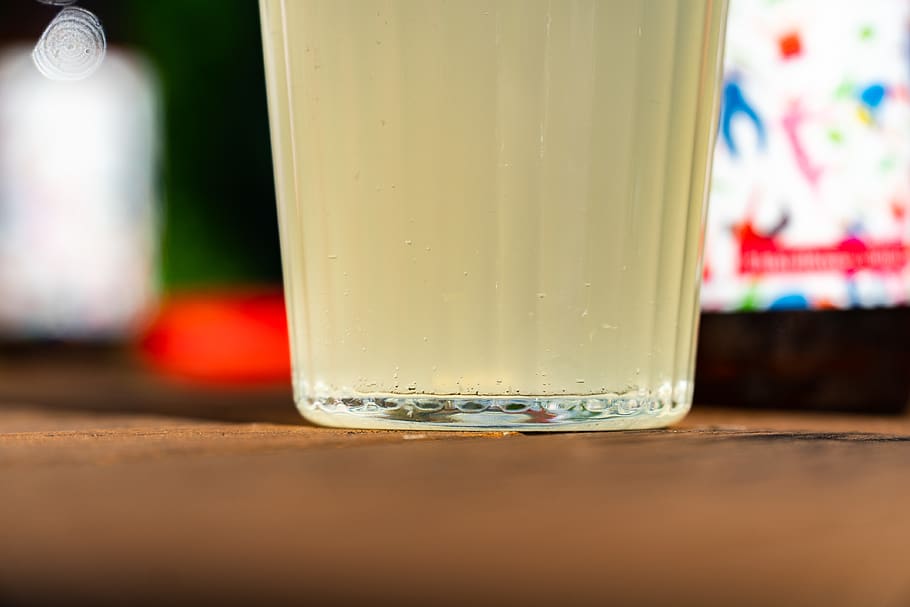 table, close-up, household equipment, drinking glass, refreshment HD wallpaper