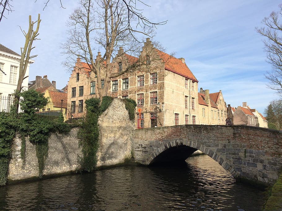 belgium, bruges, architecture, built structure, building exterior HD wallpaper