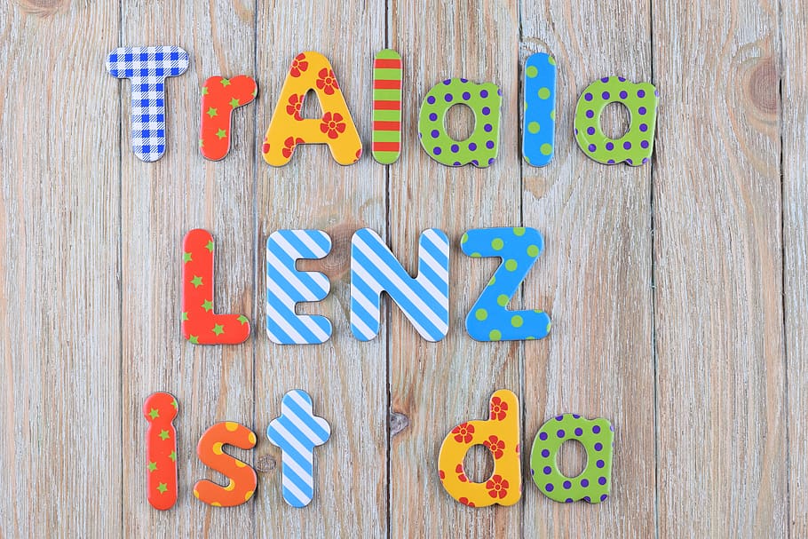 letters, colorful, lenz, text, words, wood - material, multi colored HD wallpaper