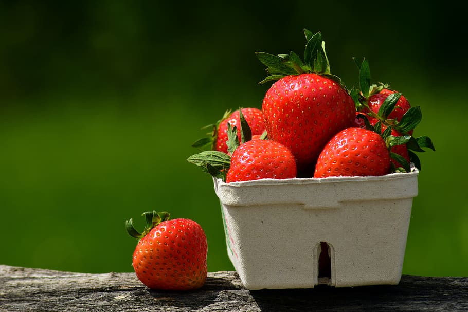 strawberry, fruit, red, sweet, delicious, food, eat, summer HD wallpaper