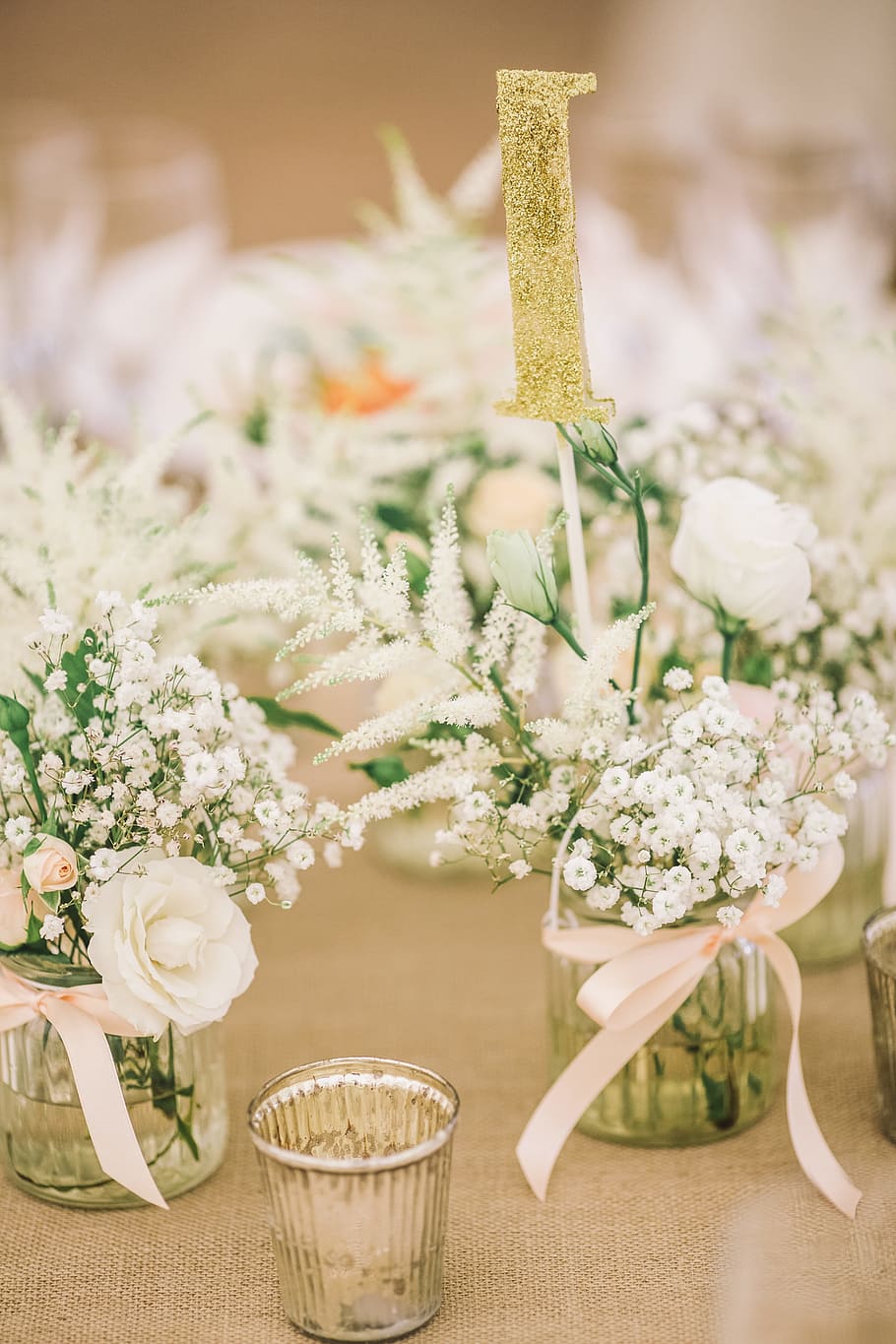 White Flowers Party Favor Lot, aromatherapy, beautiful, bouquet HD wallpaper