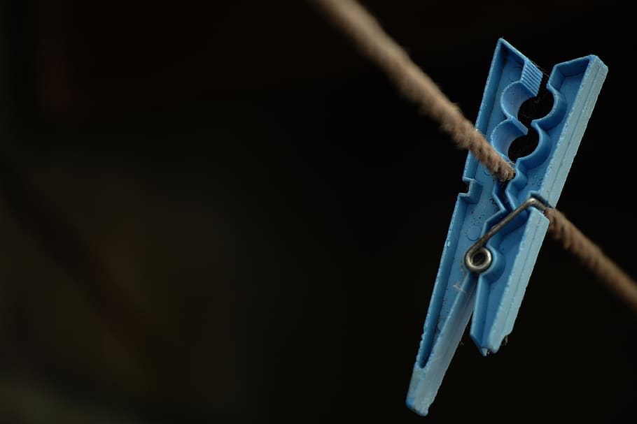 clothes, line, peg, rope, clothespins, clamp, black background HD wallpaper