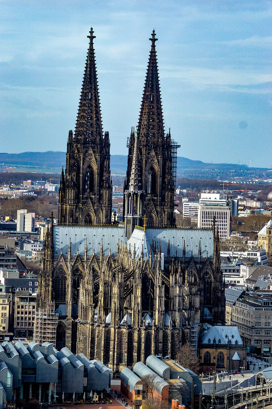 building, tower, architecture, steeple, spire, cathedral, church HD wallpaper