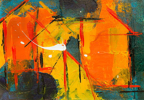 abstract painting, modern art, contemporary, pattern, acrylic HD wallpaper