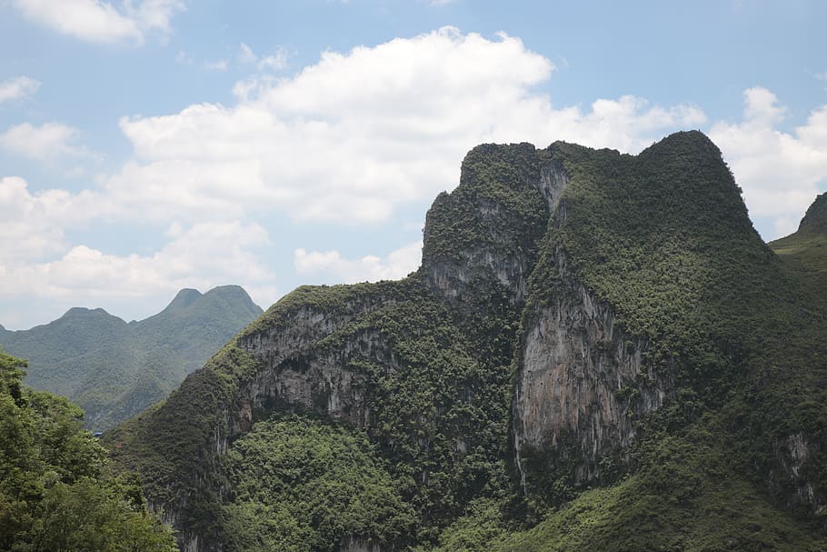 trees, mountains, nature, vietnam, landscape, landscapes, wallpaper HD wallpaper