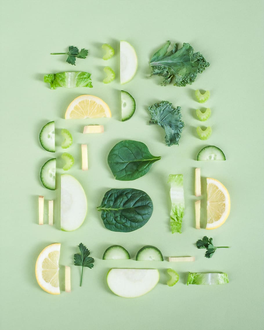sliced fruit and vegetables, food, healthy eating, wellbeing HD wallpaper