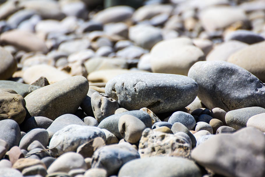 stones, pebble, river, pebbles, background, nature, water, beach HD wallpaper