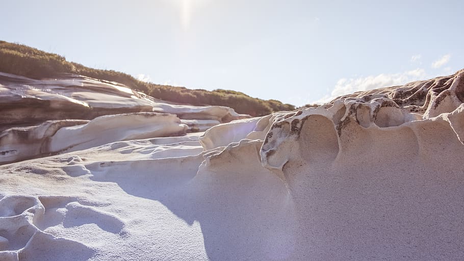 brown sand, australia, royal national park, desert, outdoors HD wallpaper