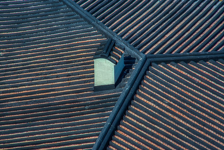 roof top, pattern, metal, full frame, no people, day, backgrounds HD wallpaper