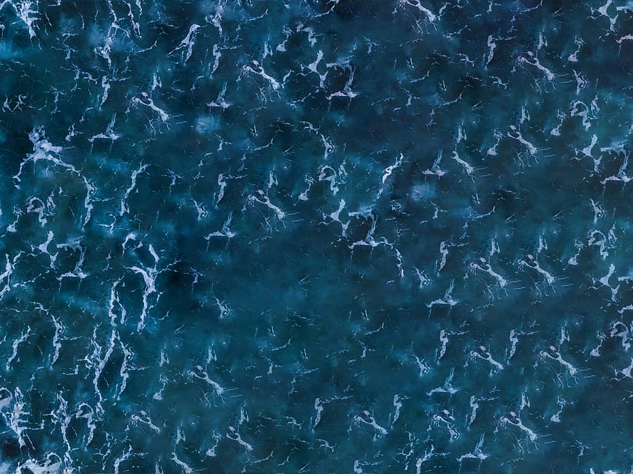 rippling sea, texture, pattern, background, blue, water, ocean HD wallpaper