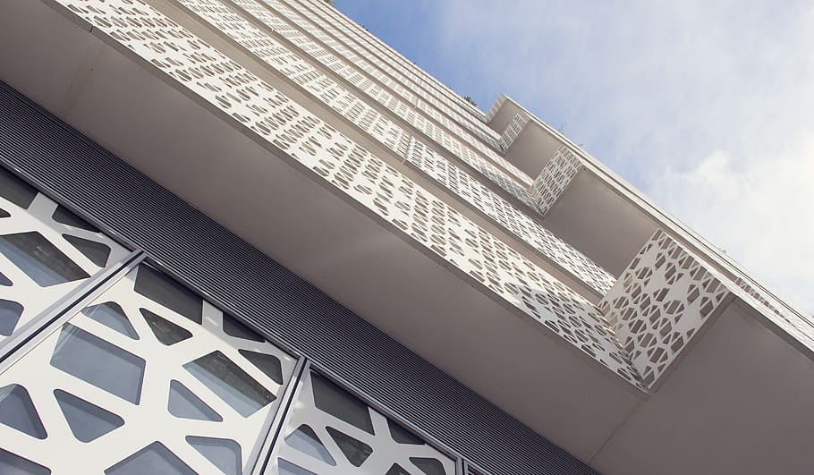 urban, building, architecture, low angle view, sky, cloud - sky HD wallpaper