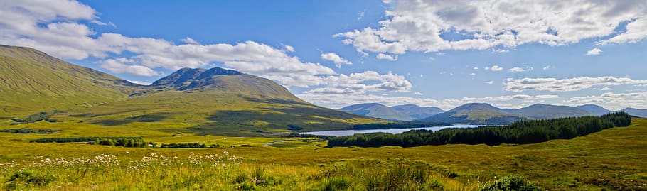 united kingdom, glencoe, mountain, scenics - nature, landscape HD wallpaper