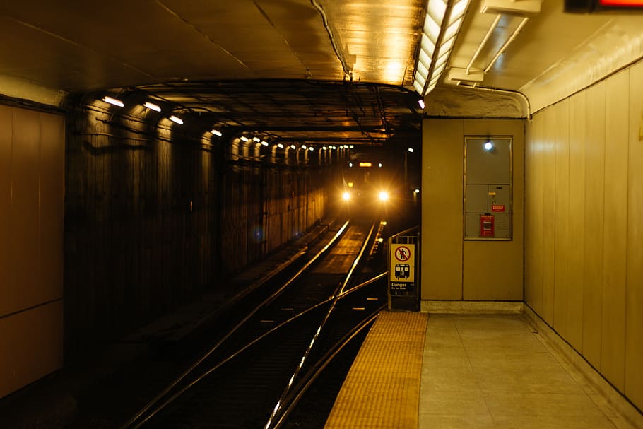 gray train station, transportation, subway, canada, toronto, terminal HD wallpaper