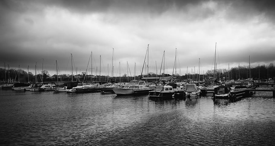 yatch, marina, navigation, boating, nautical vessel, transportation HD wallpaper