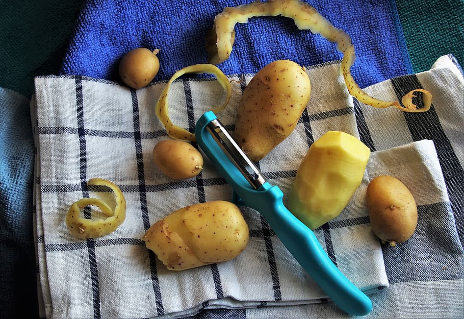 potatoes, in the kitchen, accessories, kitchenware, in the journal HD wallpaper