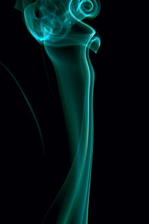 green, smoke, background, magic, magical, lines, blue, stream HD wallpaper