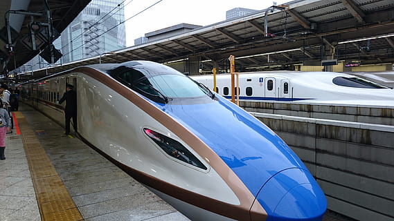 bullet train, japan, transportation, mode of transportation HD wallpaper