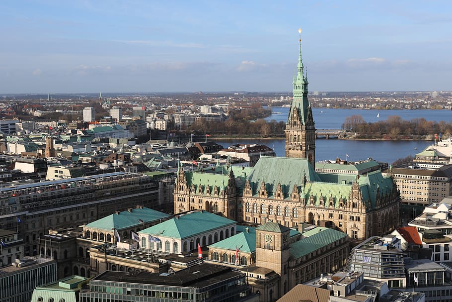 architecture, tower, building, steeple, spire, outdoors, nature HD wallpaper