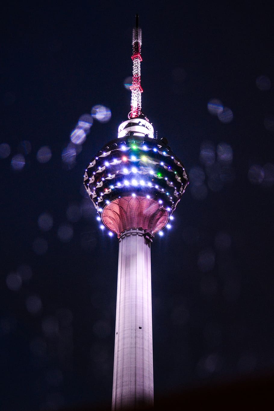 rain, raindrops, window, tower, landmark, kuala lumpur, lockscreen wallpaper HD wallpaper