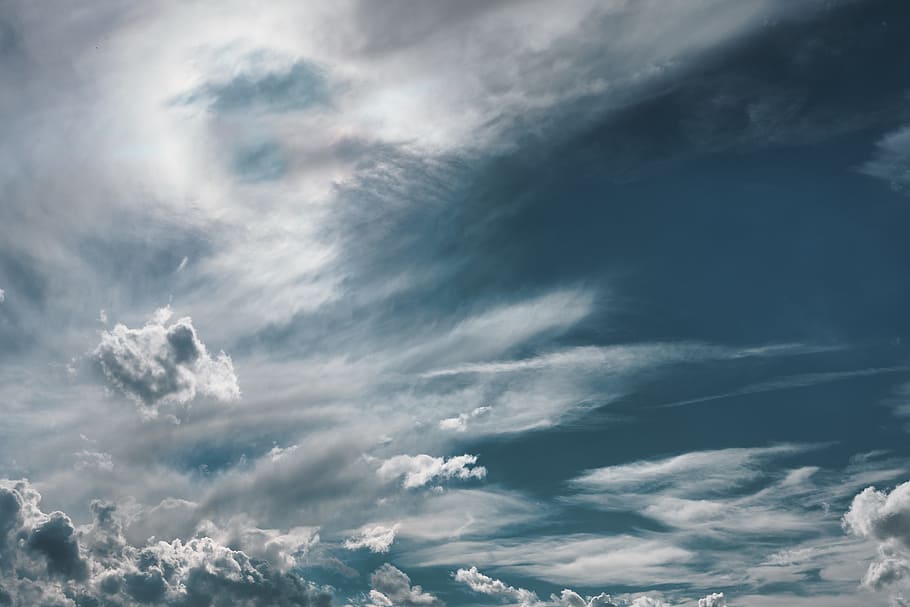 Photography of the Sky, cloudiness, clouds, cloudy, daylight HD wallpaper