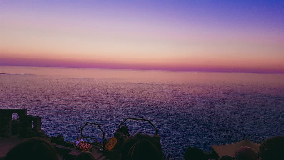 sea, water, sky, beauty in nature, horizon over water, scenics - nature HD wallpaper