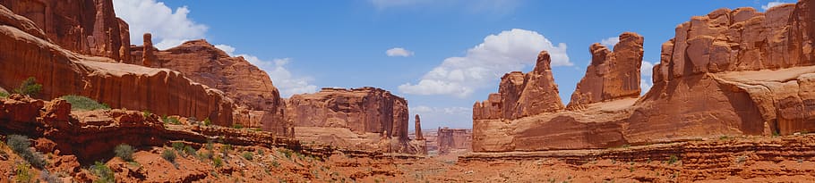 HD wallpaper: united states, moab, arches national park, rocks, canyon