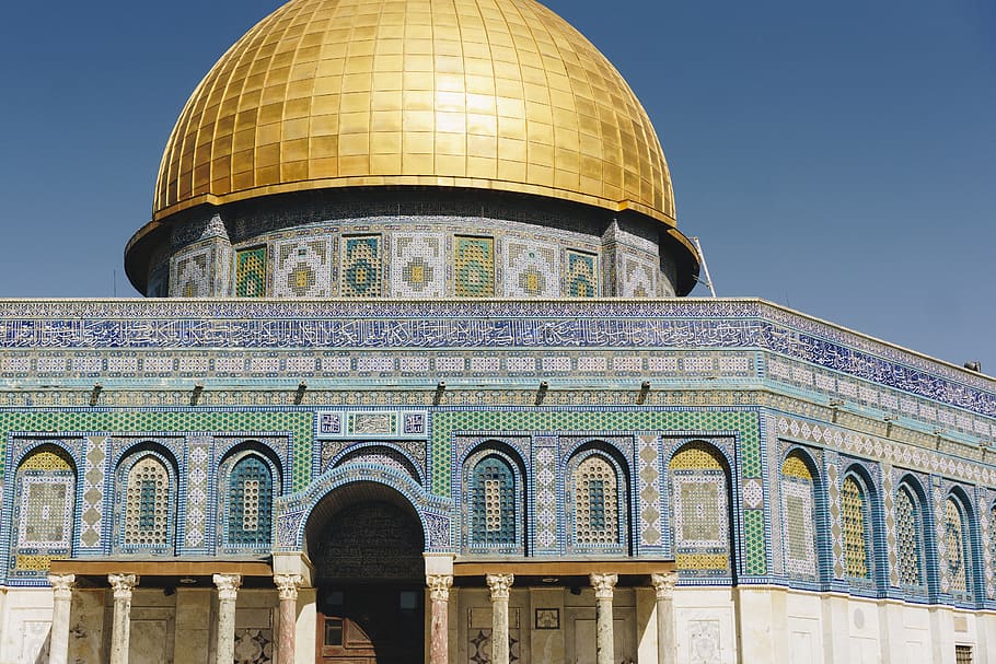 ancient, architecture, building, dome, exterior, gold, landmark HD wallpaper