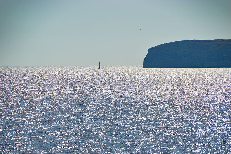 malta, gozo, beauty in nature, scenics - nature, sky, water HD wallpaper