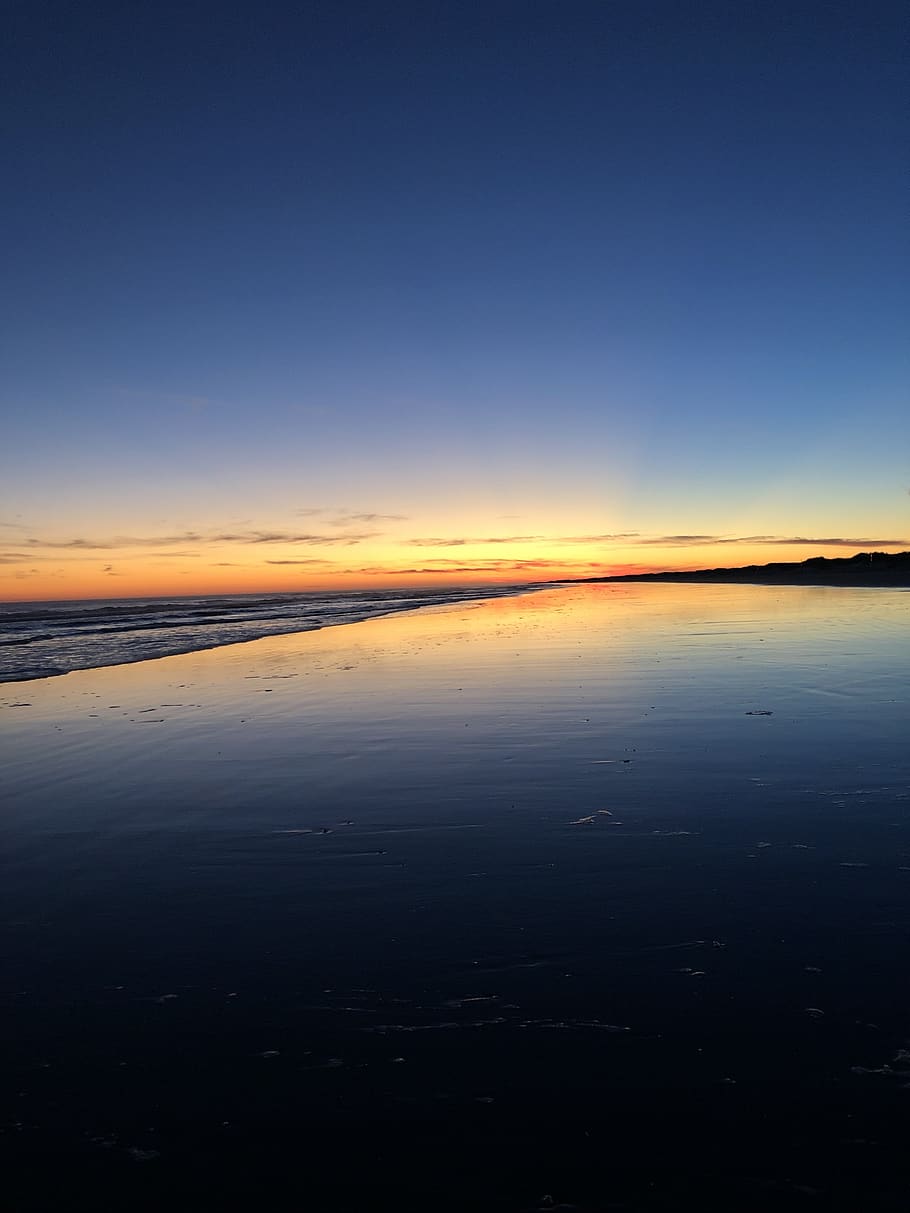 Body Of Water , beach, dawn, nature, ocean, sea, seascape, seashore HD wallpaper