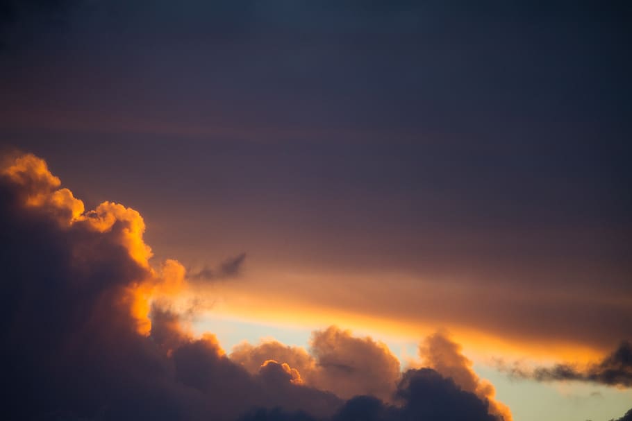 australia, perth, middle, gap, clouds, beauty, skyline, sunset HD wallpaper