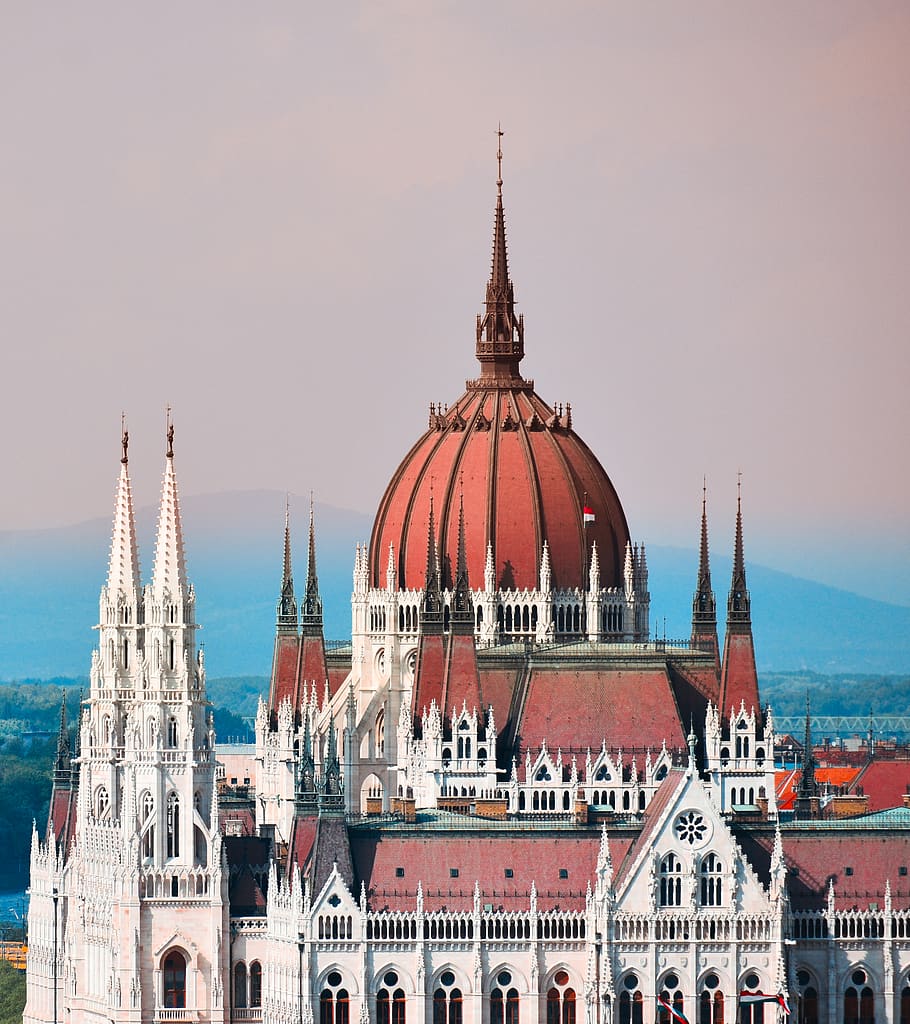 architecture, dome, building, spire, steeple, tower, city, town HD wallpaper