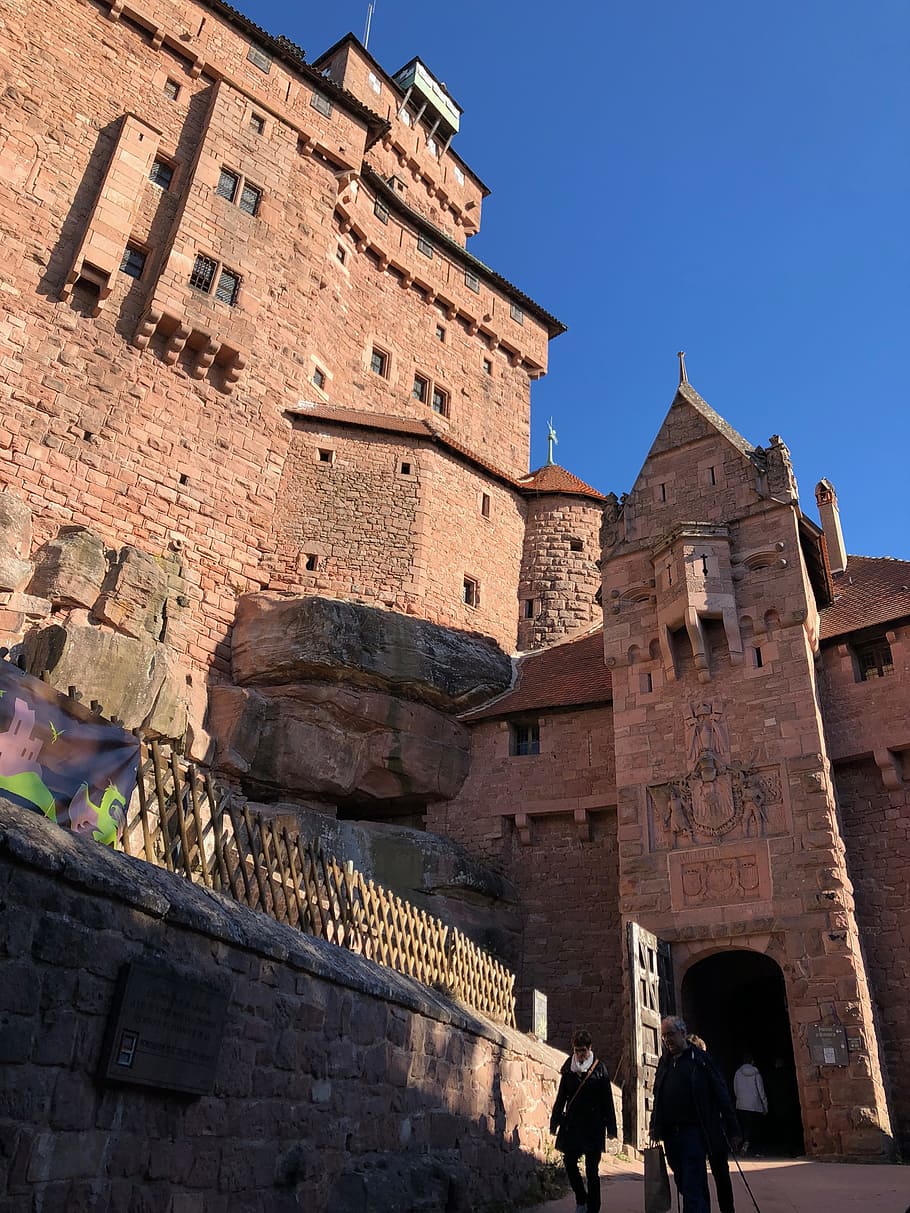 vosges, castle, blaauw, architecture, building exterior, built structure HD wallpaper