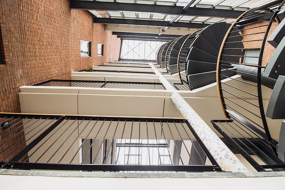 netherlands, zoetermeer, architecture, floors, apparments, stairs HD wallpaper