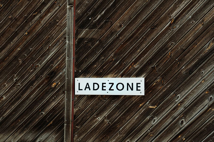 Ladezone signage, wood, hardwood, text, western script, communication HD wallpaper