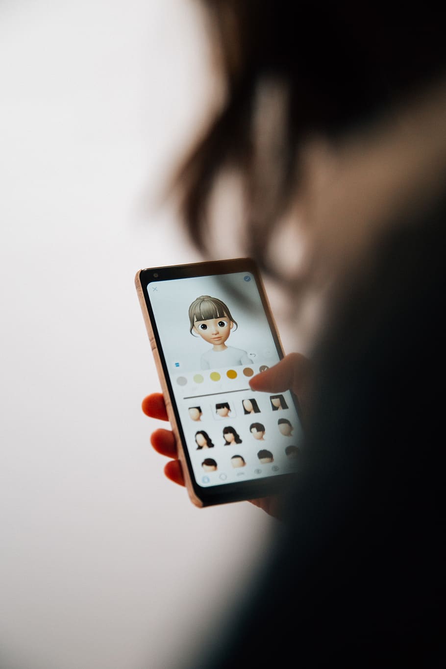 person using smartphone, wireless technology, holding, connection HD wallpaper