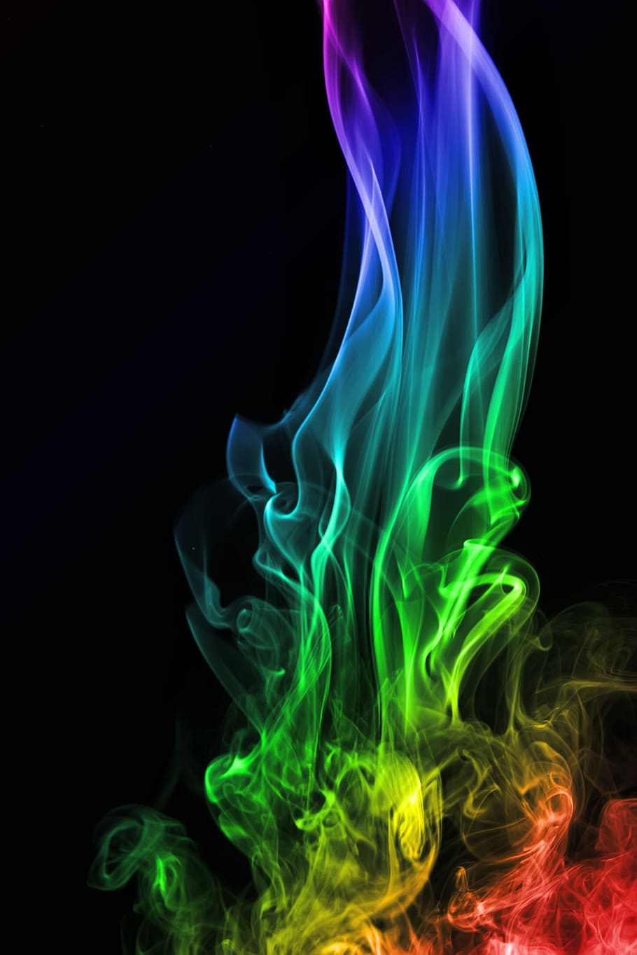 abstract, aroma, aromatherapy, background, color, smell, smoke HD wallpaper