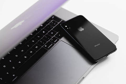 space gray iPhone Xr, computer keyboard, electronics, computer hardware HD wallpaper